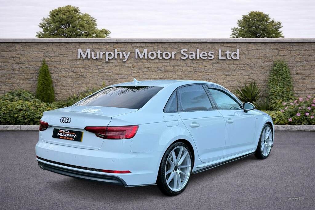 Audi A4 2.0 Tdi 190 S Line S Tronic MK17XAH White #3