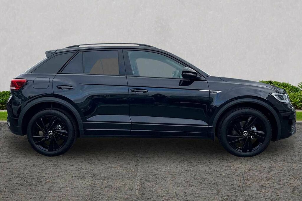 Volkswagen T-Roc 1.5 Tsi R-line WF75OEA Black #4