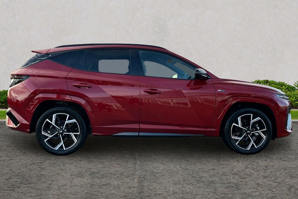 Hyundai Tucson 1.6 T-gdi Mhev N Line Dct Euro 6 Ss WG75HFT Red #4