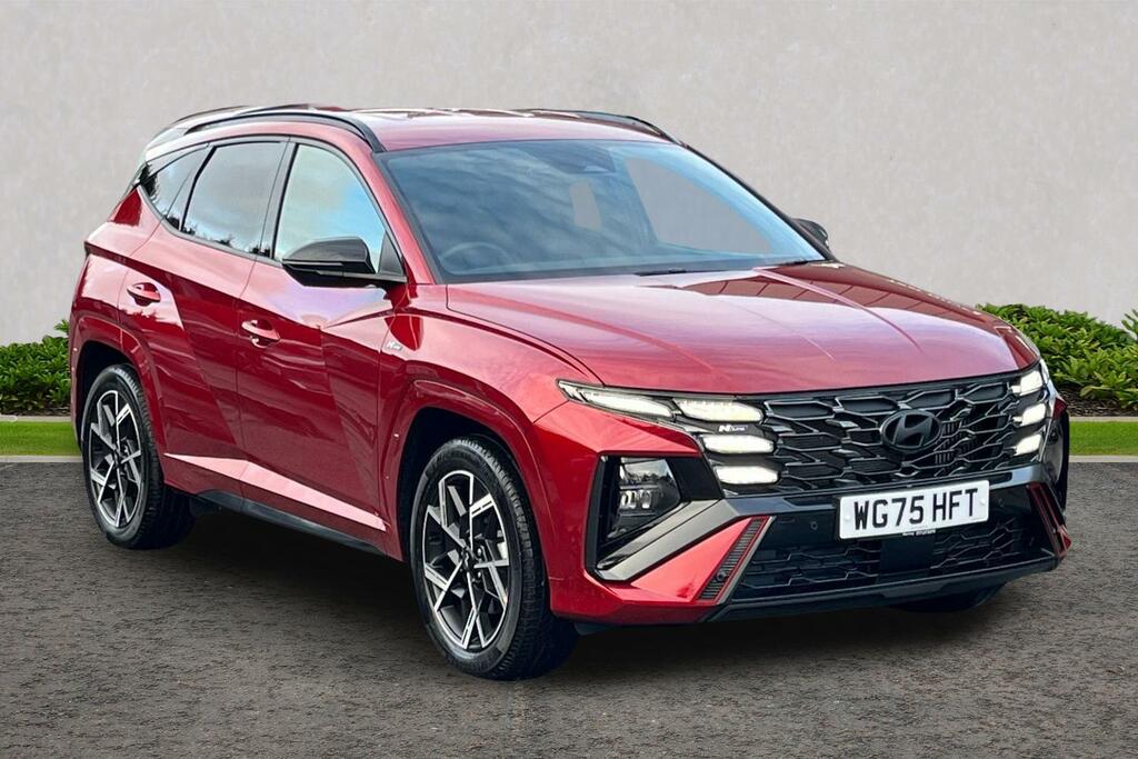 Hyundai Tucson 1.6 T-gdi Mhev N Line Dct Euro 6 Ss Red