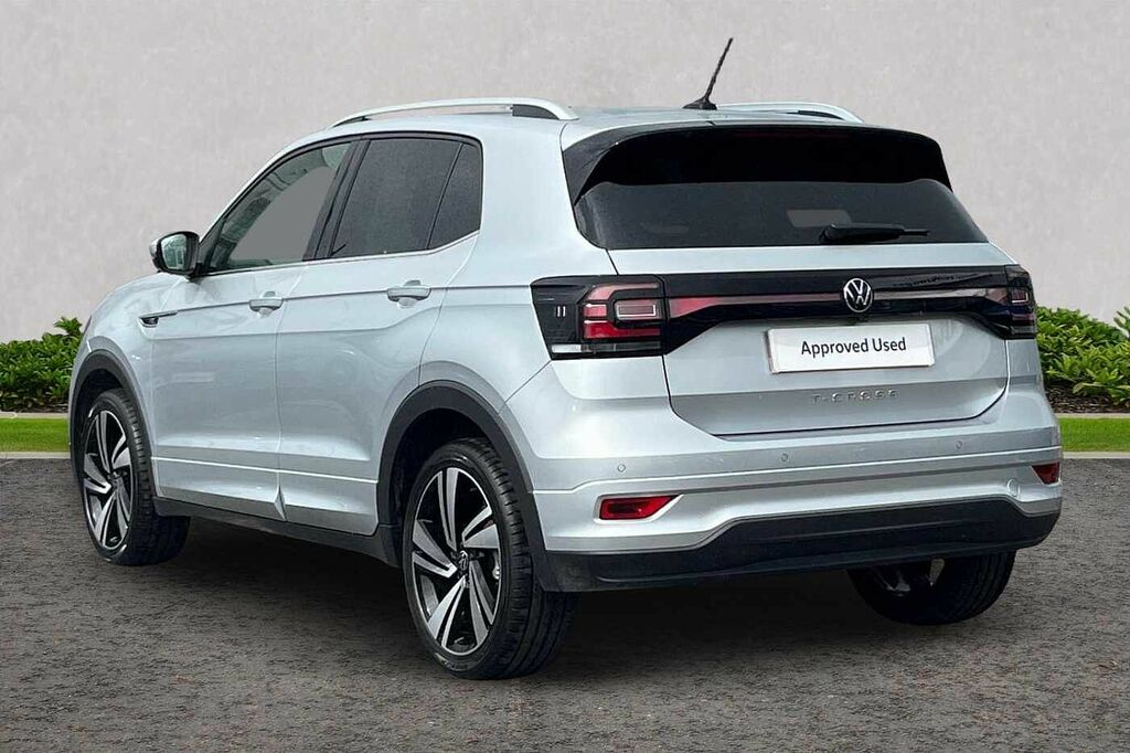 Volkswagen T-Cross 1.0 Tsi 110 R-line Dsg WG24VSV Silver #3