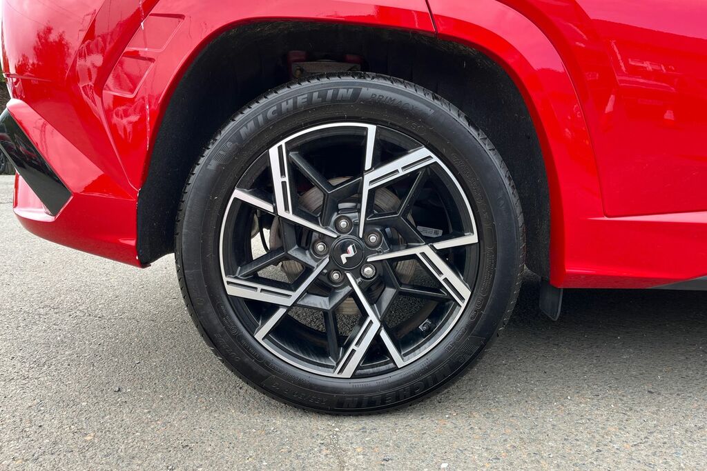 Hyundai Tucson 1.6 T-gdi Mhev N Line Dct Euro 6 Ss WJ75FSZ Red #5