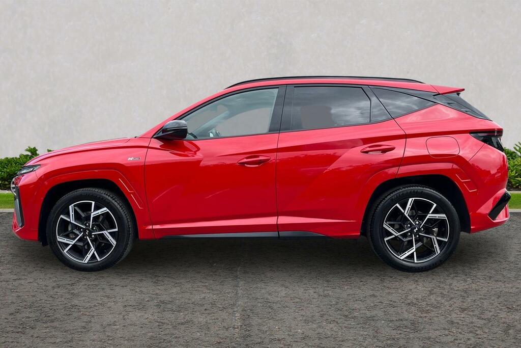 Hyundai Tucson 1.6 T-gdi Mhev N Line Dct Euro 6 Ss WJ75FSZ Red #4