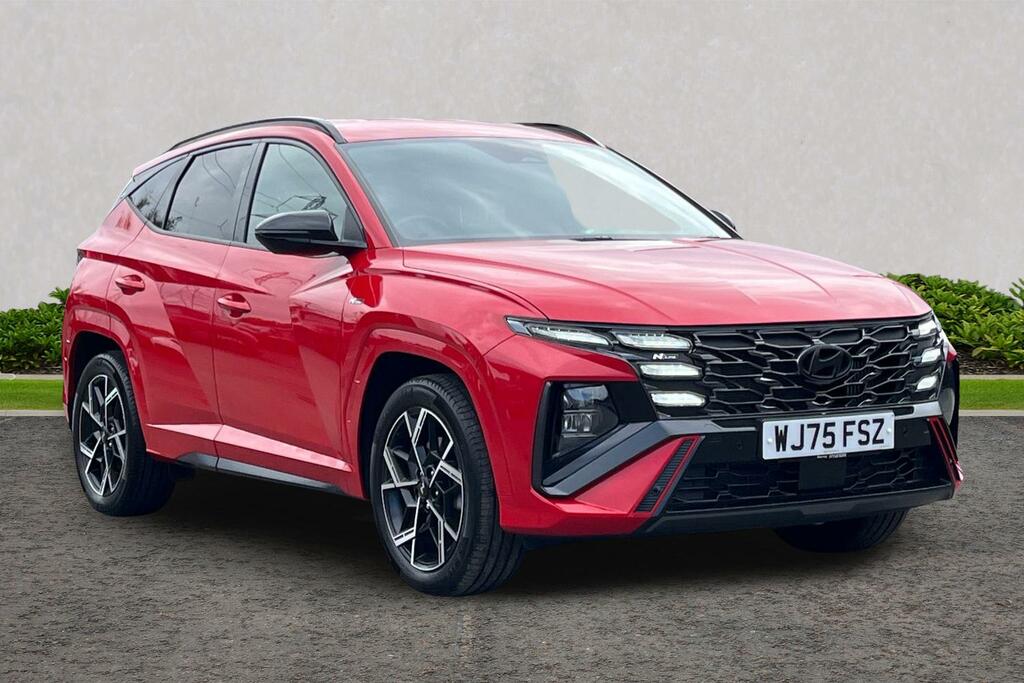 Hyundai Tucson 1.6 T-gdi Mhev N Line Dct Euro 6 Ss Red