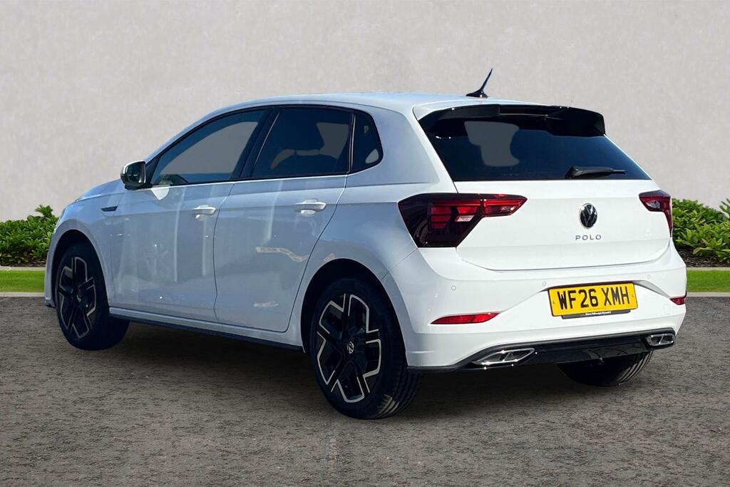 Volkswagen Polo 1.0 Tsi R-line WF26XMH White #3