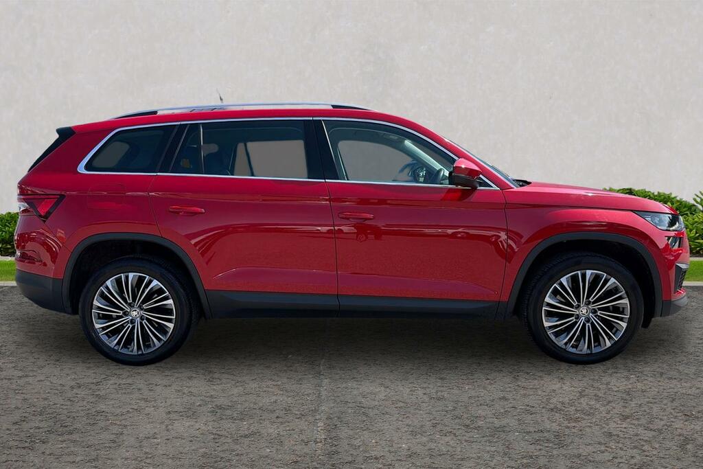 Skoda Kodiaq 2.0 Tdi 200 Se L Executive 4X4 Dsg 7 Seat WD73GZU Red #4