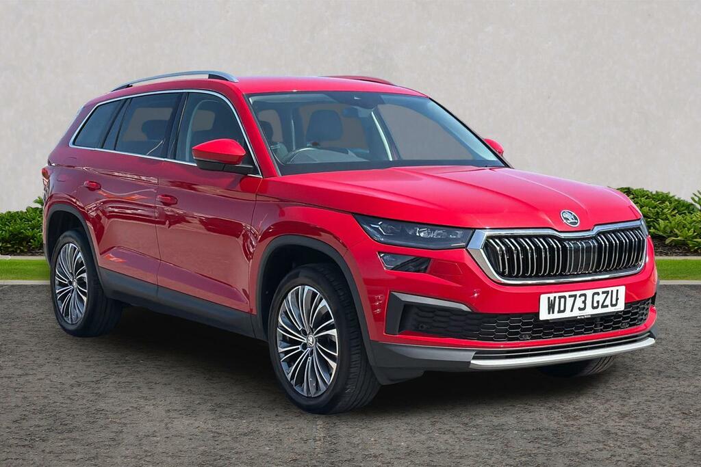 Skoda Kodiaq 2.0 Tdi 200 Se L Executive 4X4 Dsg 7 Seat Red
