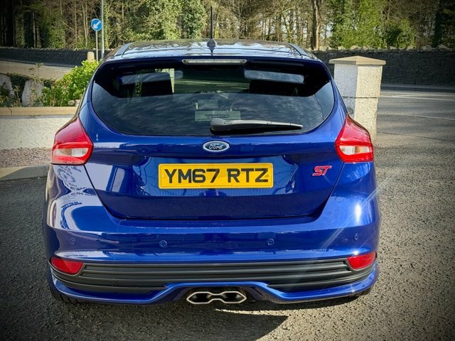 Ford Focus 2018 2.0 Tdci St-3 Hatchback Powershift YM67RTZ Blue #6