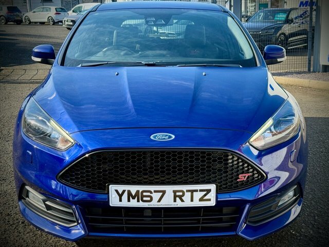 Ford Focus 2018 2.0 Tdci St-3 Hatchback Powershift YM67RTZ Blue #5