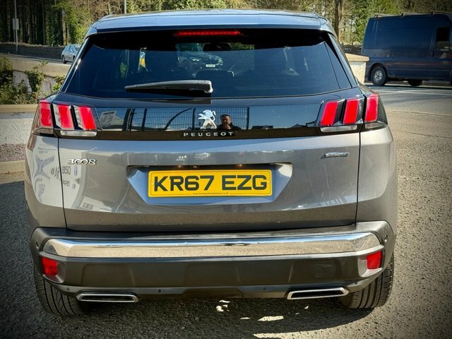 Peugeot 3008 2017 1.6 Bluehdi Gt Line Suv Eur KR67EZG Grey #6