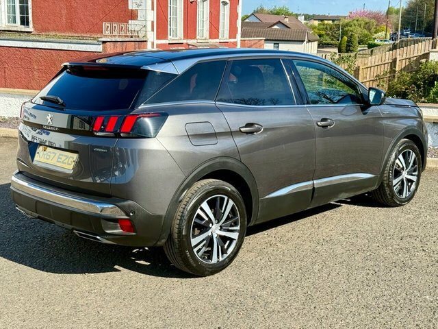 Peugeot 3008 2017 1.6 Bluehdi Gt Line Suv Eur KR67EZG Grey #3