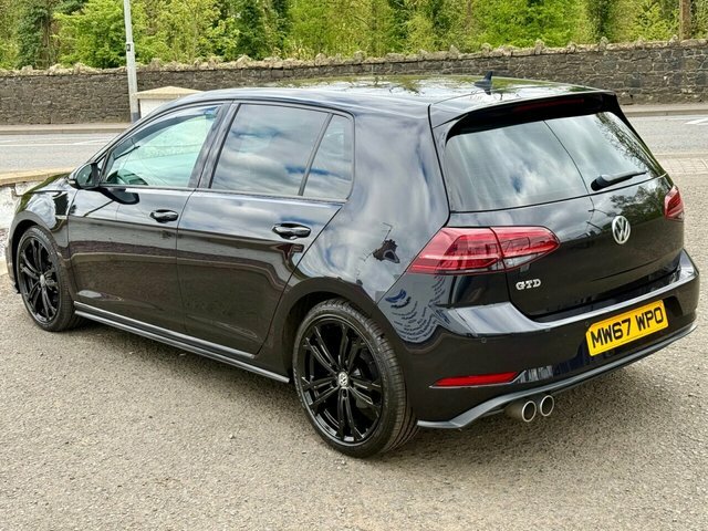 Volkswagen Golf 2017 2.0 Tdi Bluemotion Tech Gtd Hatchback Die MW67WPO Black #4