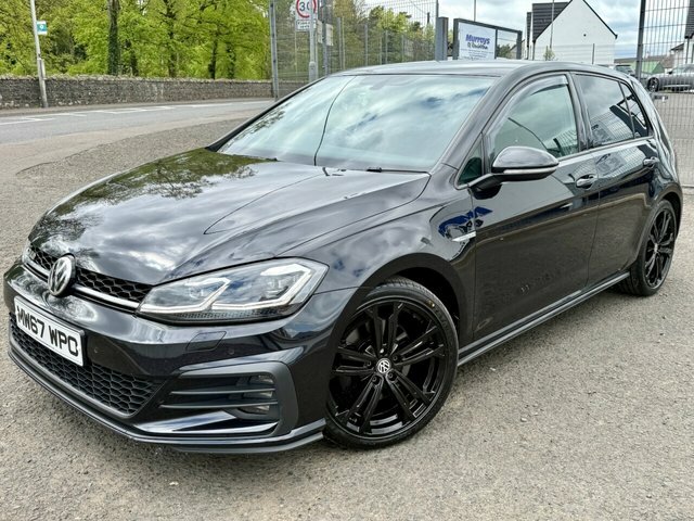 Volkswagen Golf 2017 2.0 Tdi Bluemotion Tech Gtd Hatchback Die MW67WPO Black #2
