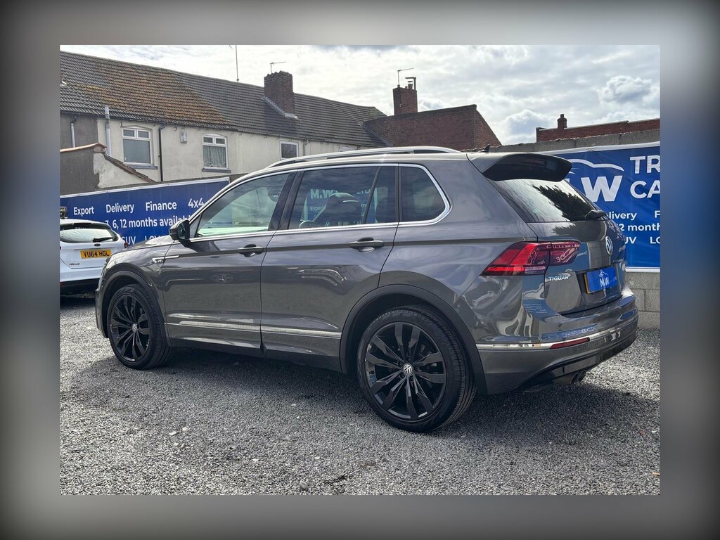 Volkswagen Tiguan 2.0 Tdi R-line Tech Dsg 4Motion Euro 6 Ss DY19SZP Grey #3