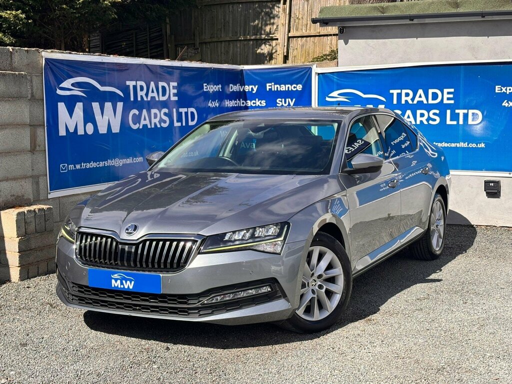 Skoda Superb 1.6 Tdi Se Technology Hatchback Dsg Eur Silver #3