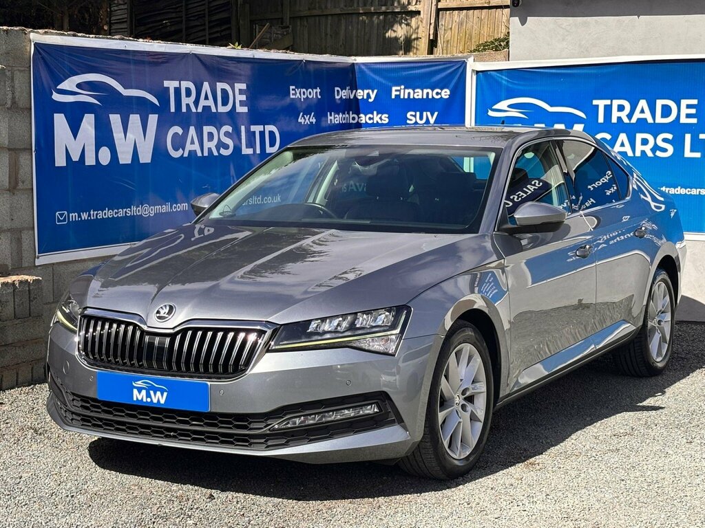 Skoda Superb 1.6 Tdi Se Technology Hatchback Dsg Eur Silver #2