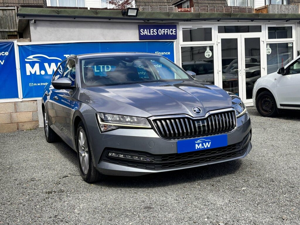 Skoda Superb 1.6 Tdi Se Technology Hatchback Dsg Eur Silver #4