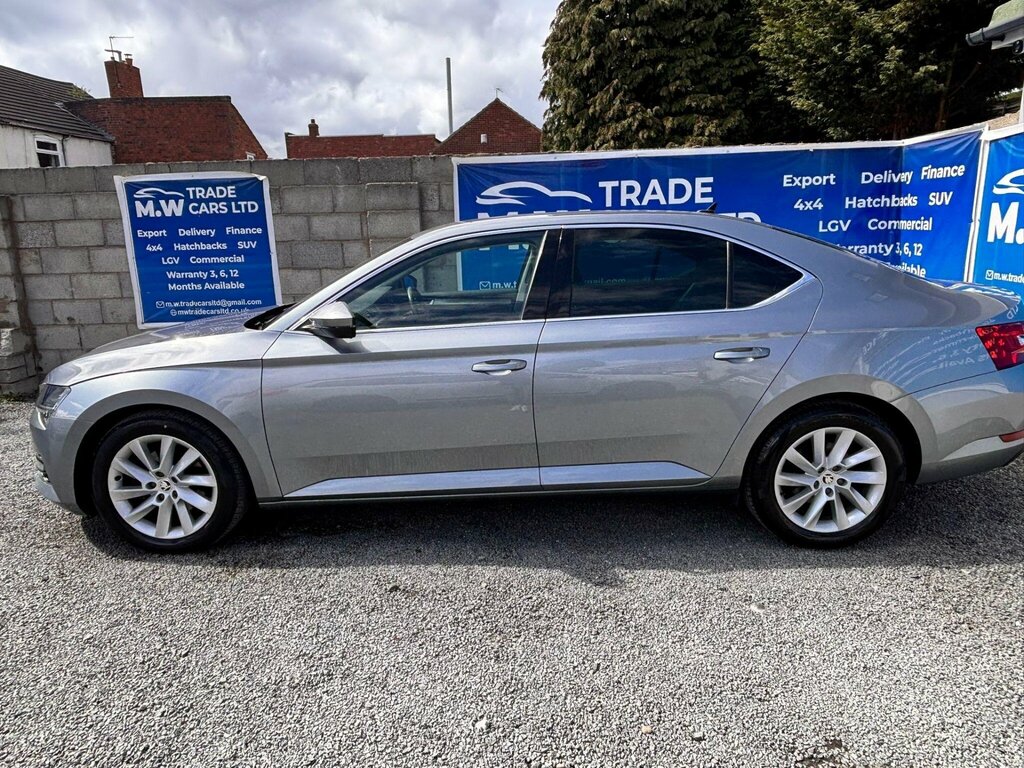 Skoda Superb 1.6 Tdi Se Technology Hatchback Dsg Eur Silver #6