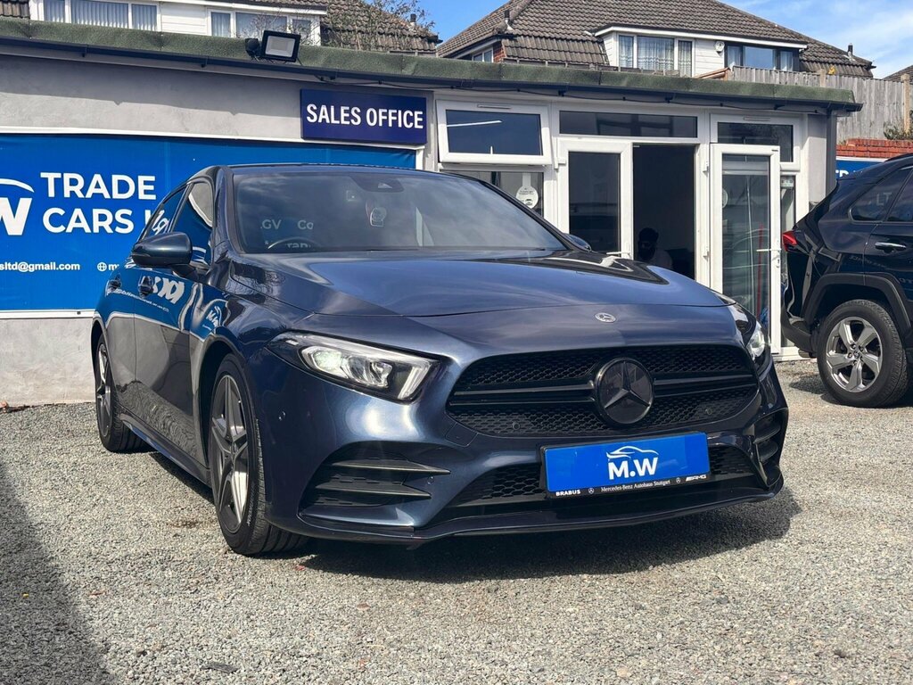 Mercedes-Benz A Class 2.0 A200d Amg Line Executive 8G-dct Euro 6 Ss KJ21URR Blue #6
