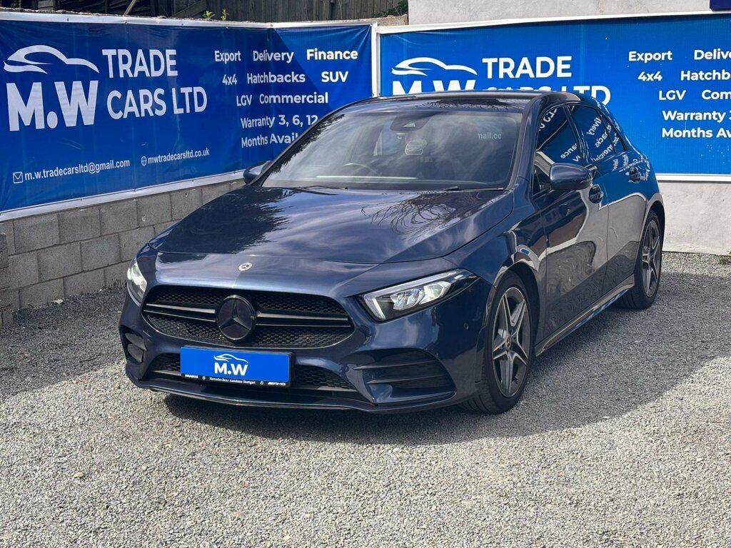 Mercedes-Benz A Class 2.0 A200d Amg Line Executive 8G-dct Euro 6 Ss KJ21URR Blue #3