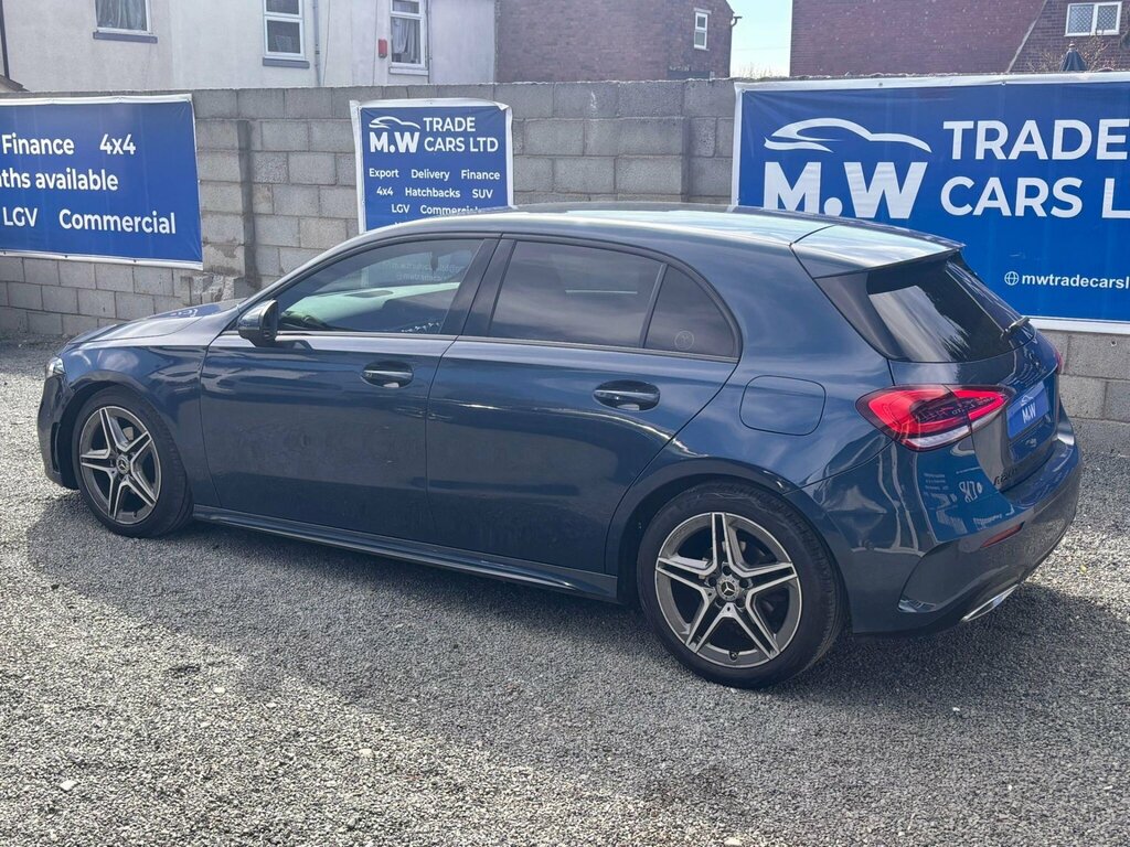 Mercedes-Benz A Class 2.0 A200d Amg Line Executive 8G-dct Euro 6 Ss KJ21URR Blue #4
