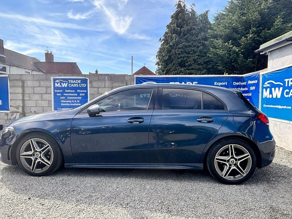 Mercedes-Benz A Class 2.0 A200d Amg Line Executive 8G-dct Euro 6 Ss KJ21URR Blue #5