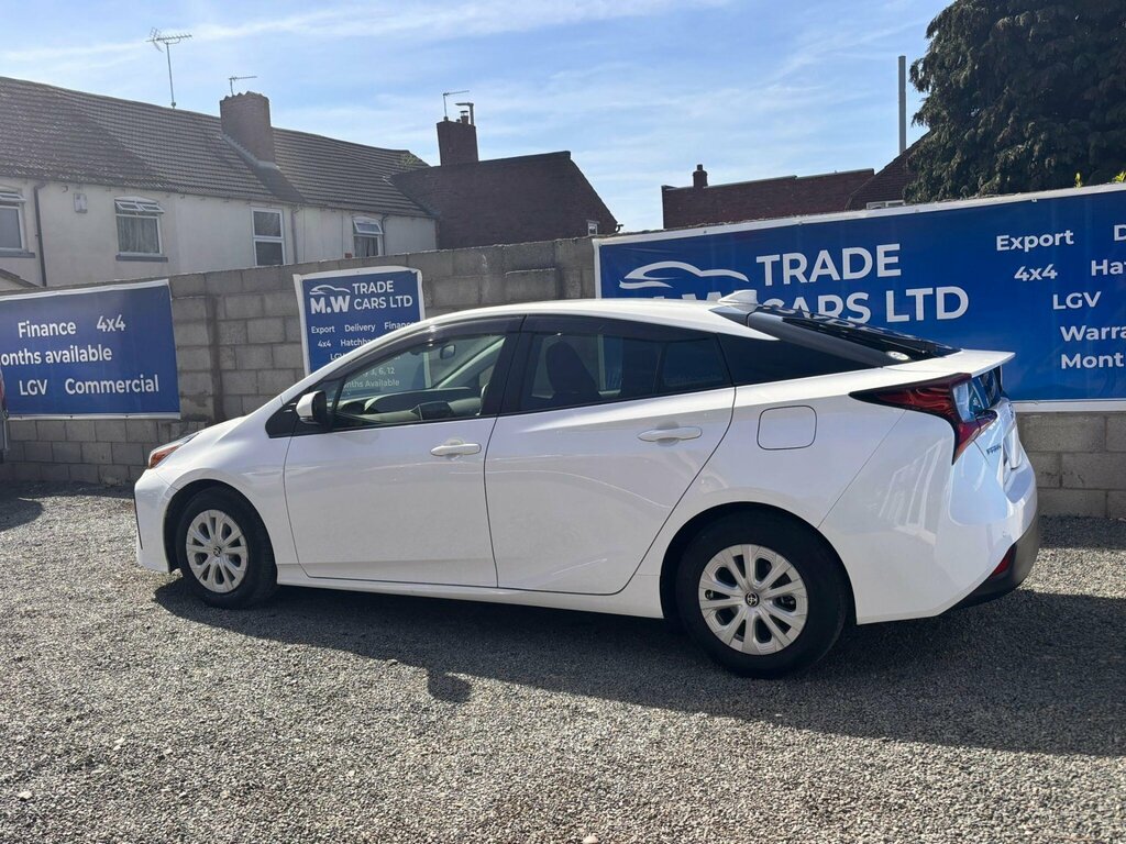 Toyota Prius 1.8 Vvt-h Business Hybrid Cvt BX22LCL White #3