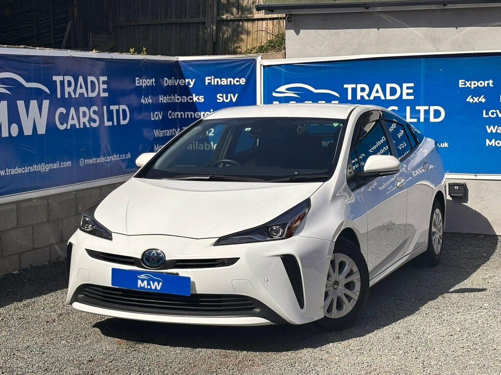 Toyota Prius 1.8 Vvt-h Business Hybrid Cvt BX22LCL White #5