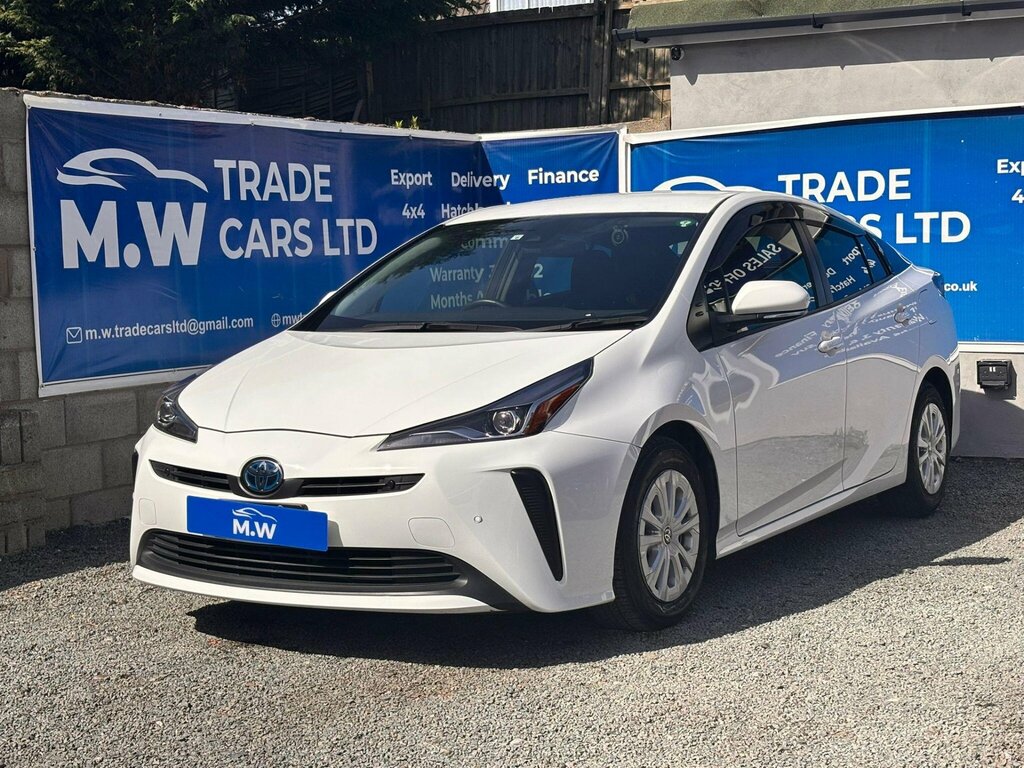 Toyota Prius 1.8 Vvt-h Business Hybrid Cvt BX22LCL White #2