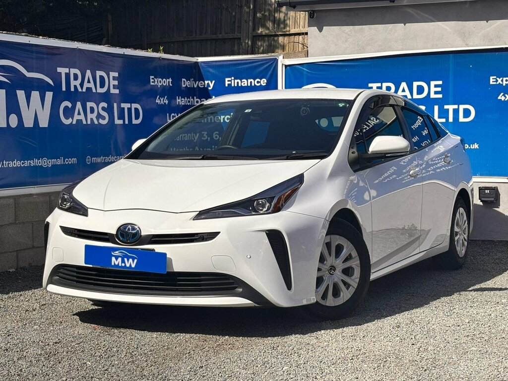 Toyota Prius 1.8 Vvt-h Business Hybrid Cvt BX22LCL White #6