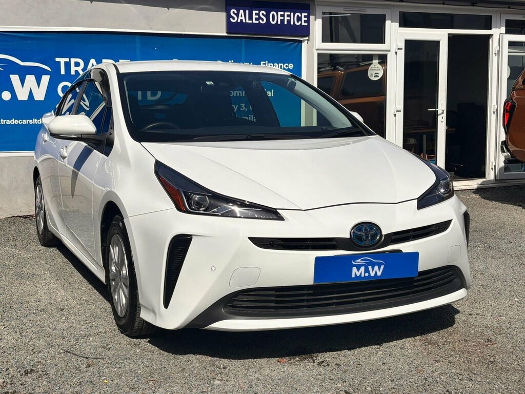 Toyota Prius 1.8 Vvt-h Business Hybrid Cvt BX22LCL White #4