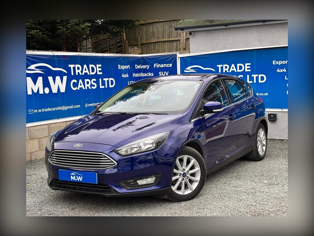 Ford Focus 1.5 Tdci Titanium Euro 6 Ss Blue