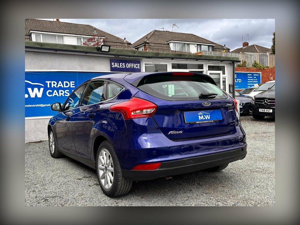 Ford Focus 1.5 Tdci Titanium Euro 6 Ss GJ66SWY Blue #5