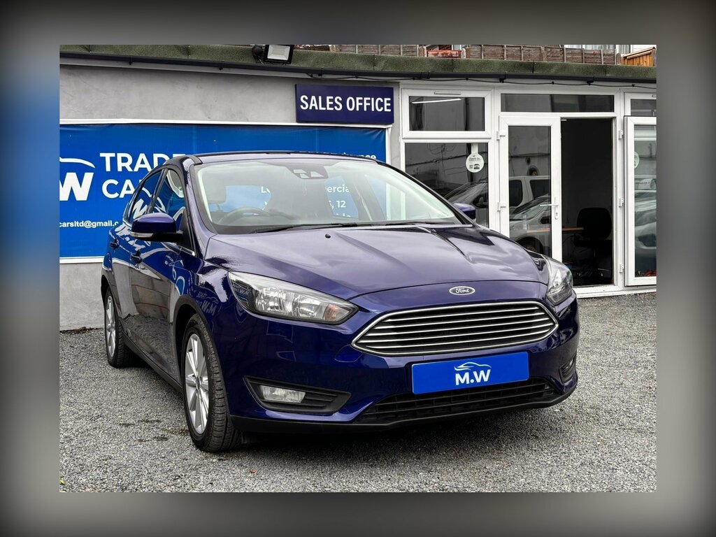 Ford Focus 1.5 Tdci Titanium Euro 6 Ss GJ66SWY Blue #3
