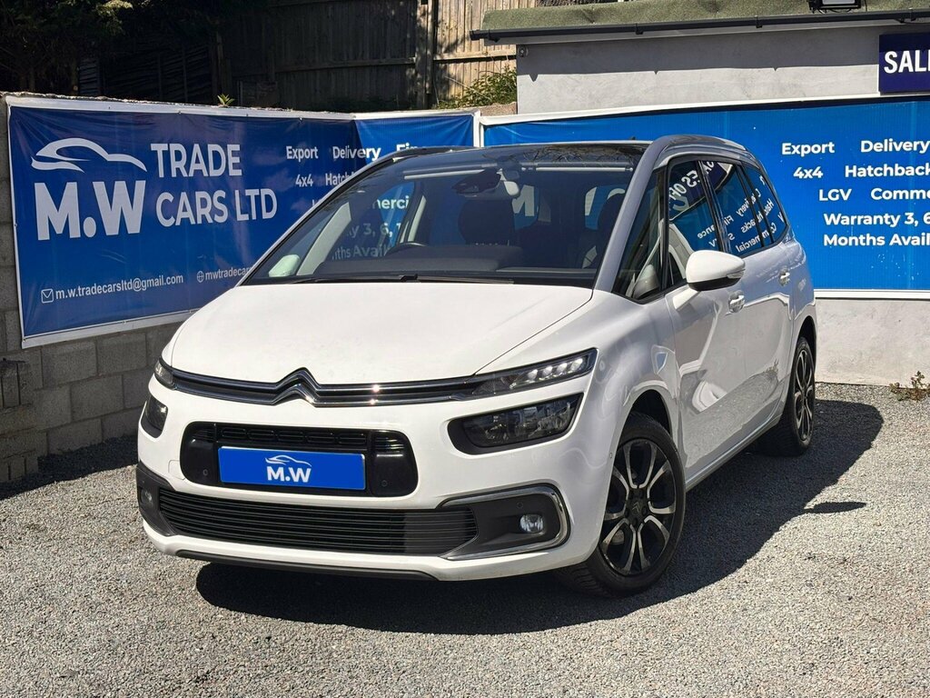 Citroen Grand C4 SpaceTourer 1.5 Bluehdi Flair Euro 6 Ss SN19ZBK White #4
