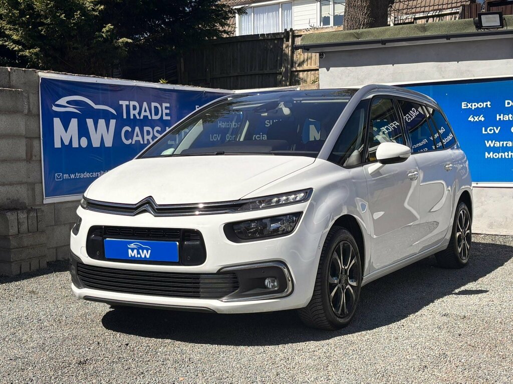 Citroen Grand C4 SpaceTourer 1.5 Bluehdi Flair Euro 6 Ss SN19ZBK White #3