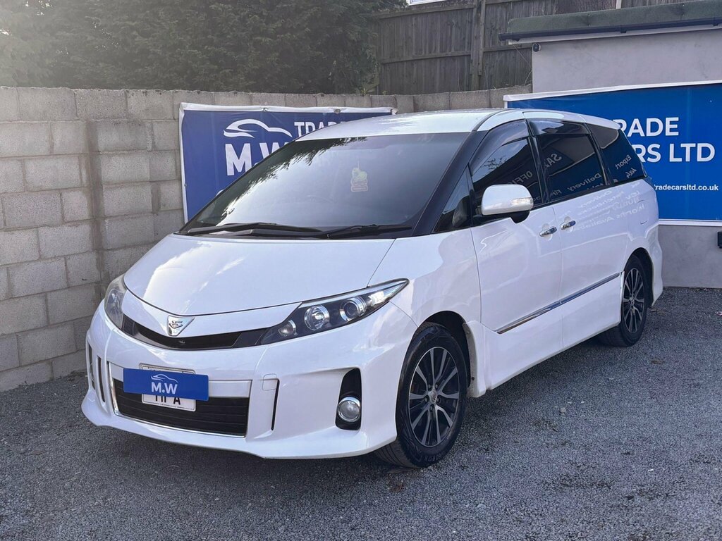 Toyota Estima Mpv KJ14HPA White #6