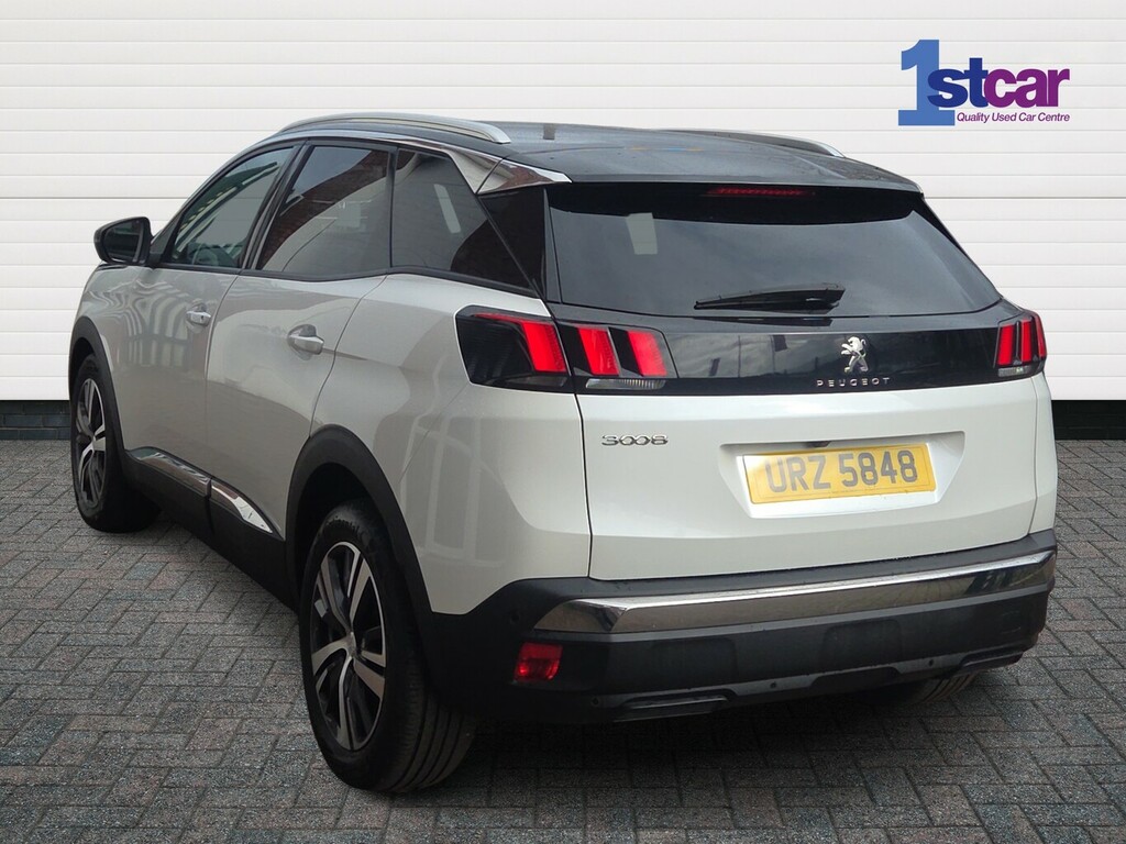 Peugeot 3008 1.5 Bluehdi Allure Premium Eat - 2023 URZ5848 White #3