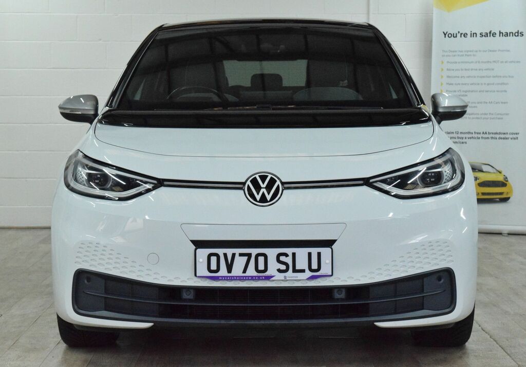 Volkswagen ID.3 Pro Performance 58Kwh 1St Edition Hatchback El OV70SLU White #3