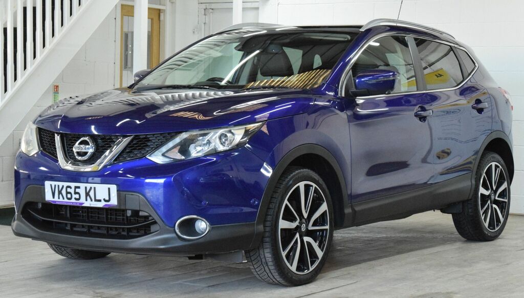 Nissan Qashqai 1.5 Dci Tekna Suv 2Wd Euro 6 S VK65KLJ Blue #4