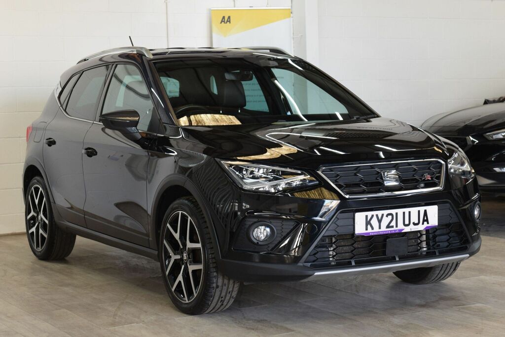 Seat Arona 1.0 Tsi Fr Sport Suv Euro 6 Ss KY21UJA Black #3