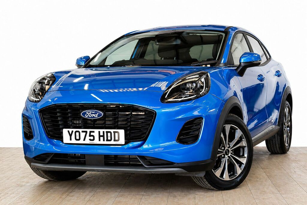 Ford Puma 1.0T Ecoboost Mhev Titanium Suv Hybrid Blue