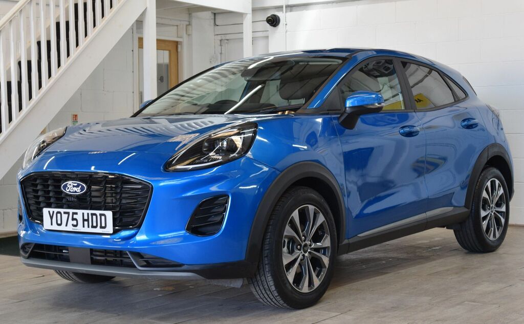 Ford Puma 1.0T Ecoboost Mhev Titanium Suv Hybrid Blue #5
