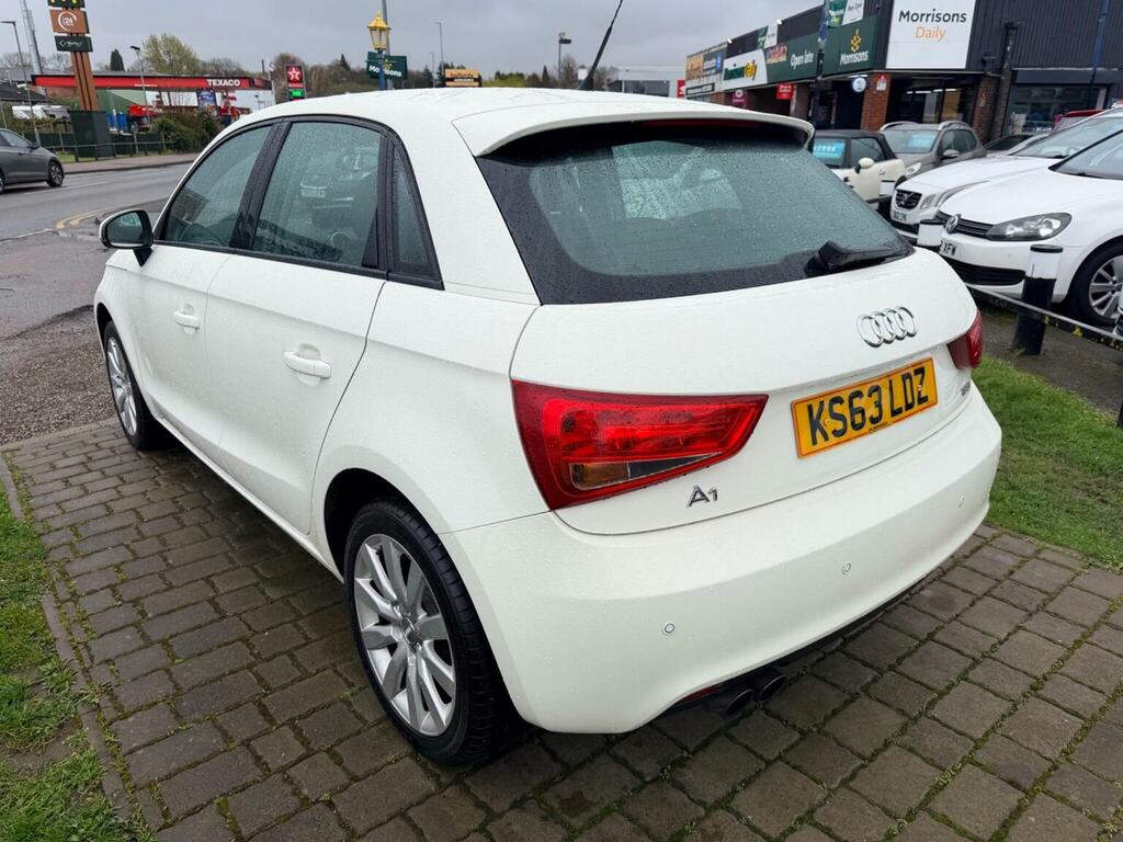 Audi A1 Hatchback 1.4 Tfsi Sport Sportback Euro 5 Ss KS63LDZ White #4