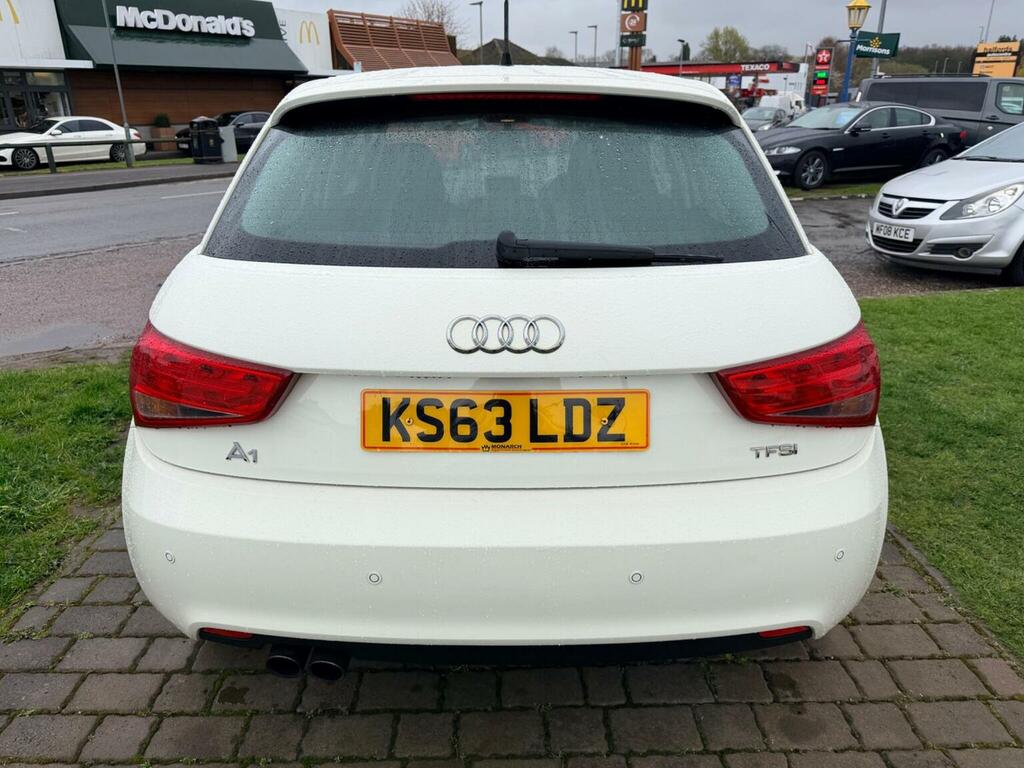 Audi A1 Hatchback 1.4 Tfsi Sport Sportback Euro 5 Ss KS63LDZ White #6