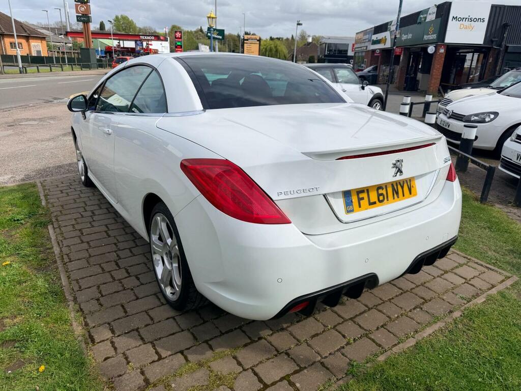 Peugeot 308 CC Convertible 2.0 Hdi Allure Euro 5 201161 White #5