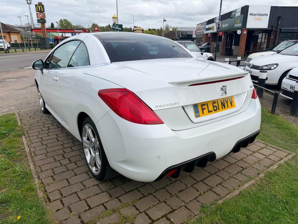 Peugeot 308 CC Convertible 2.0 Hdi Allure Euro 5 201161 White #4