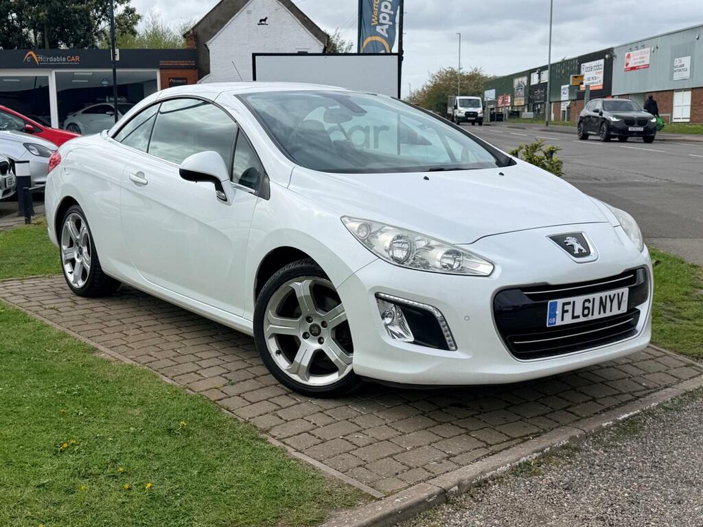 Peugeot 308 CC Convertible 2.0 Hdi Allure Euro 5 201161 White