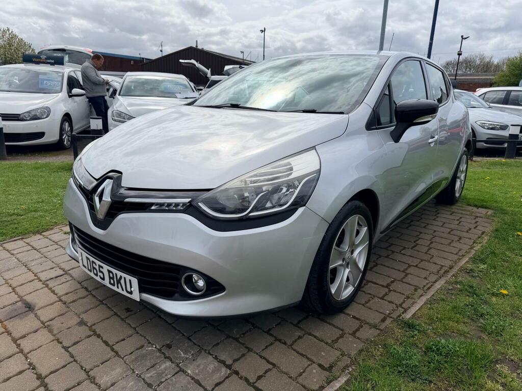 Renault Clio Hatchback 1.5 Dci Dynamique Medianav Euro 5 Ss LD65BKU Silver #3