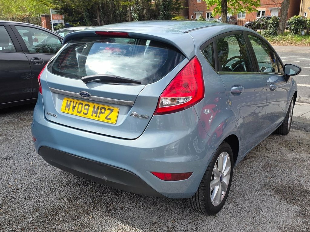 Ford Fiesta 1L Zetec MV09MPZ Blue #5